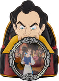 Loungefly Disney Beauty and the Beast Gaston Villains Scene Mini Backpack