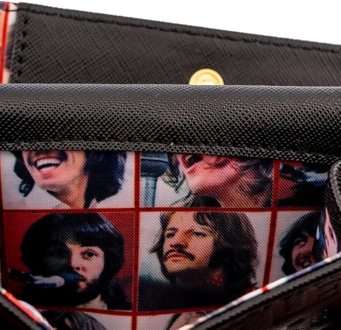 Loungefly The Beatles "Let It Be" Vinyl Record Zip-Around Wallet-zoom-2