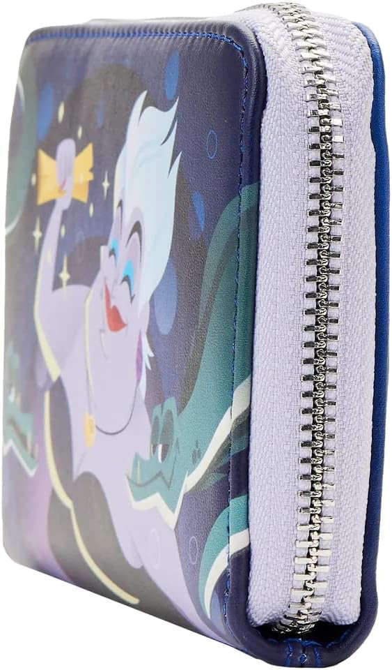Loungefly Disney The Little Mermaid Ursula Lair Zip-Around Wallet-zoom-6