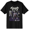 T Shirt Berserk Guts Slick Squad Kanji BLK