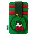 Loungefly Peanuts Snoopy Woodstock Wreath Card Holder