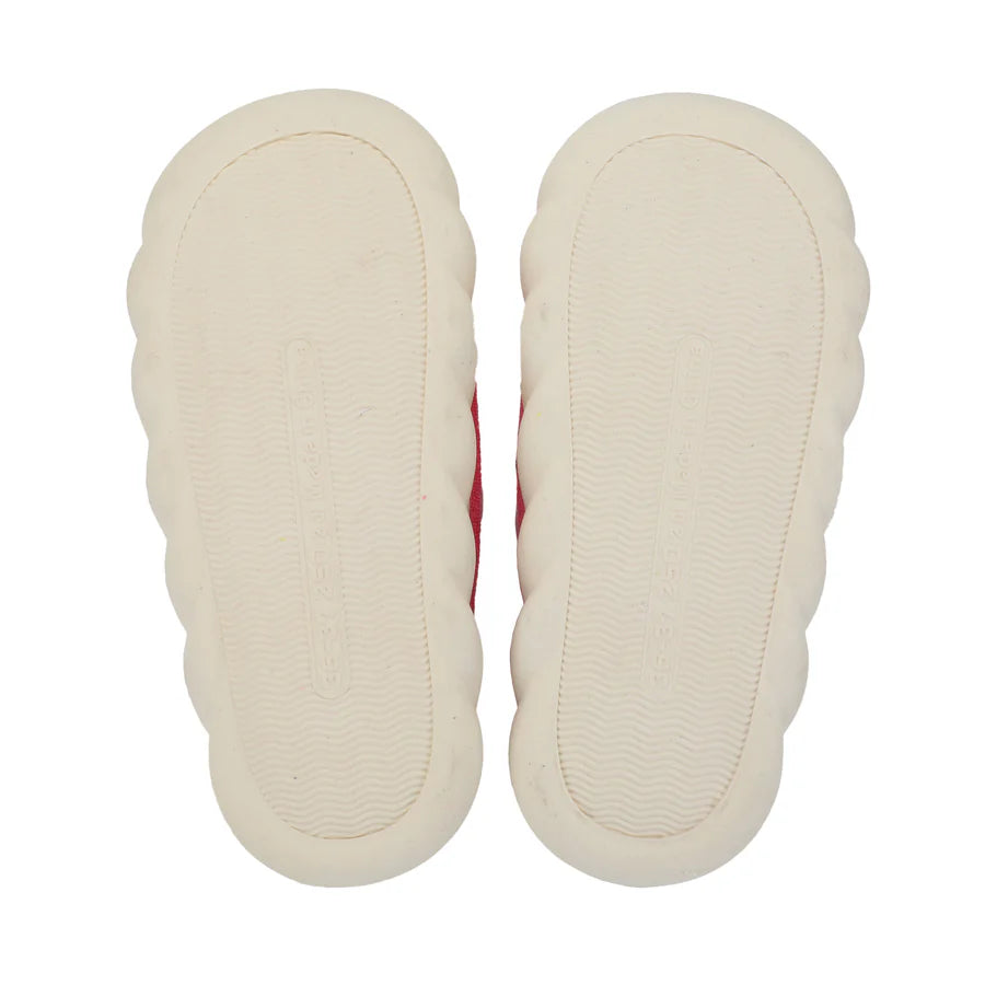 Sanrio My Melody 3D character Face Art Women's Pink open toed slide slippers-zoom-4