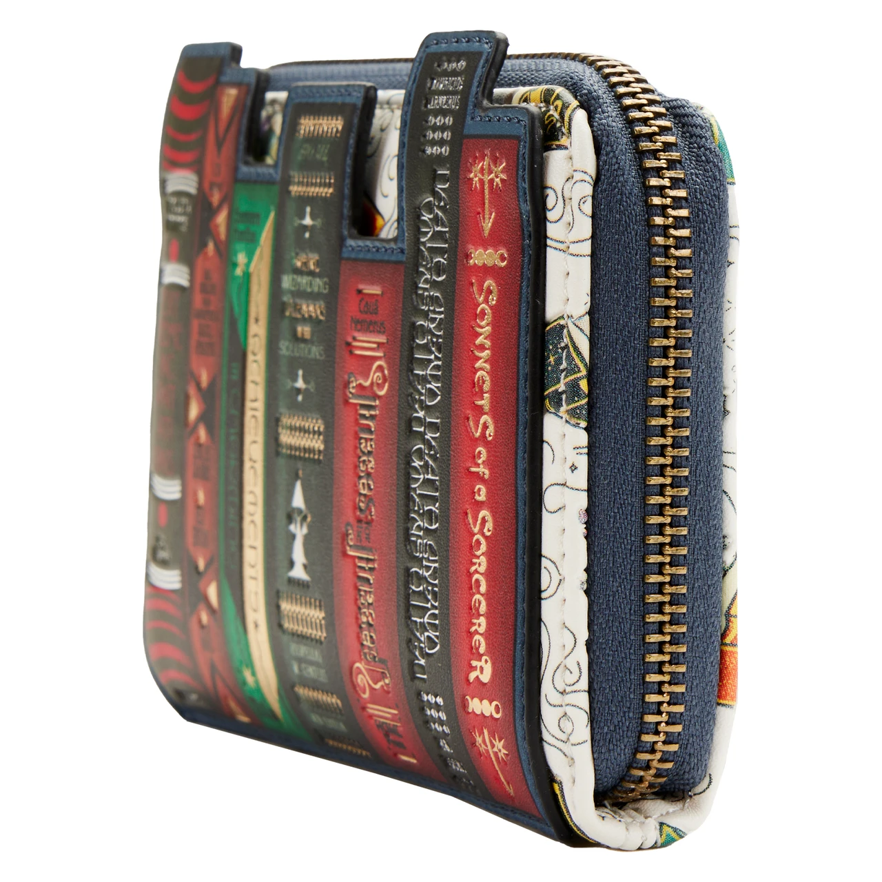Loungefly Fantastic Beasts Magical Books Zip-Around Wallet