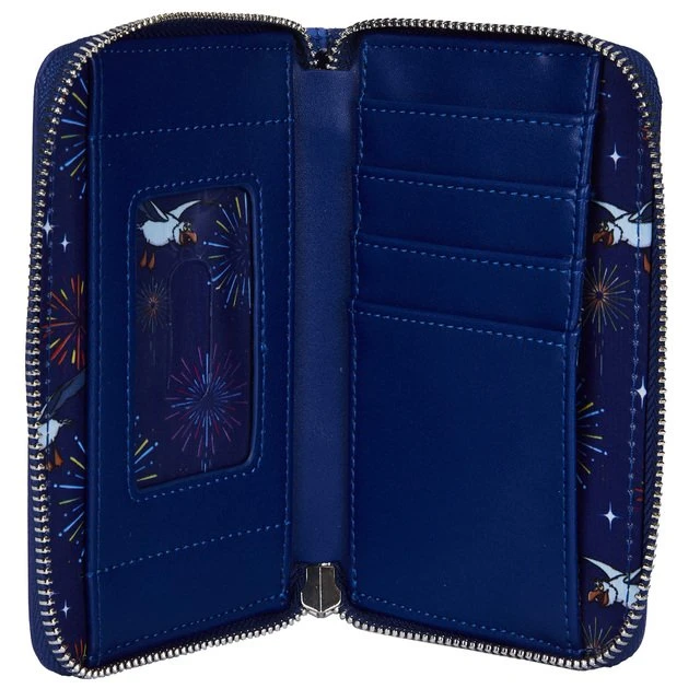 Loungefly Ariel Fireworks Zip-Around Wallet The Little Mermaid One Size-4
