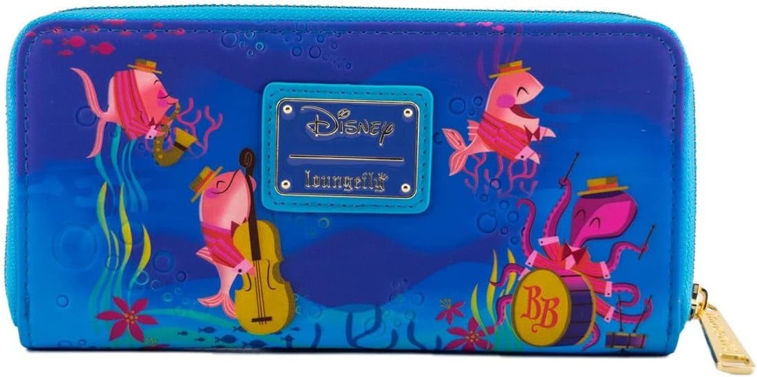 Loungefly Disney Bedknobs & Broomsticks Underwater Zip-Around Wallet-zoom-4