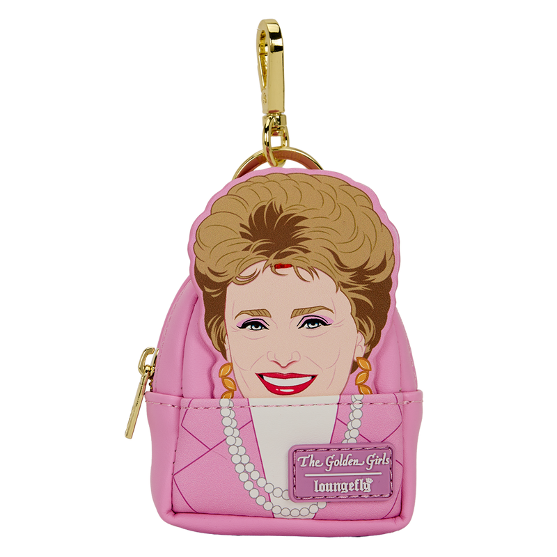 Loungefly The Golden Girls Cosplay Mystery Mini Backpack Keychain Charm