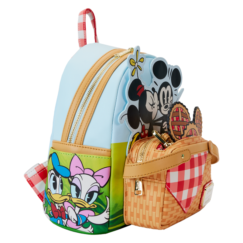 Loungefly Mickey & Friends Picnic Mini Backpack
