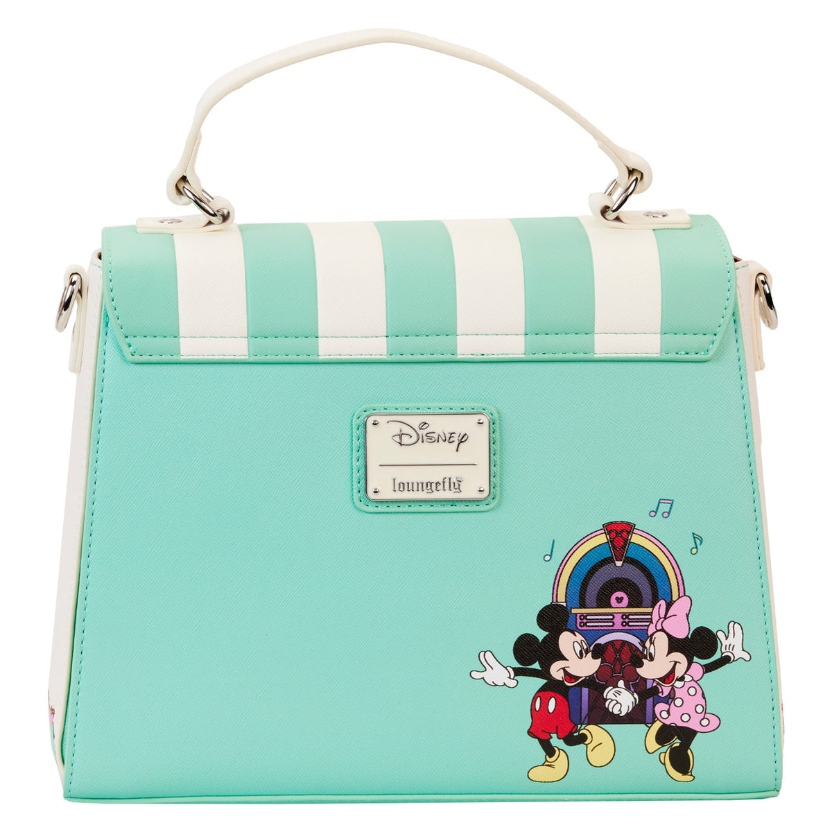 Loungefly Mickey & Minnie Date Night Diner Crossbody Bag-5
