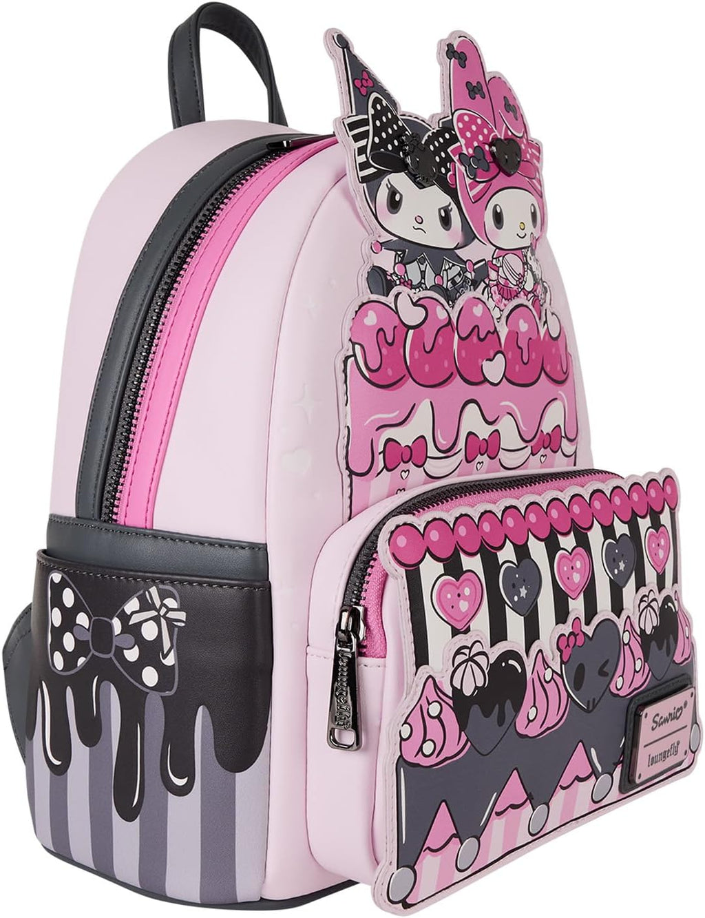 Loungefly Sanrio My Melody & Kuromi Cake Mini Backpack
