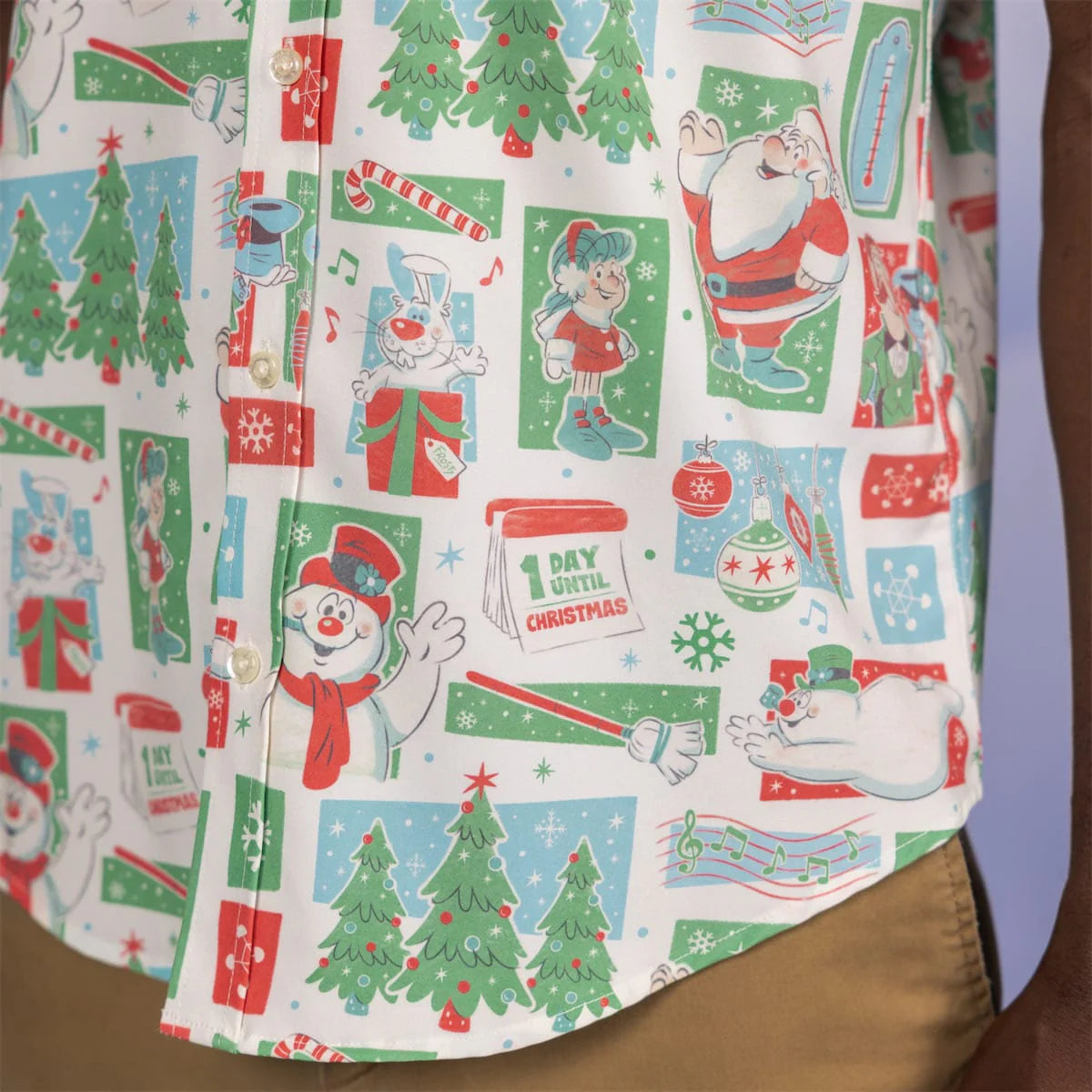 RSVLTS Frosty the Snowman "A Jolly Happy Soul" – KUNUFLEX Short Sleeve Shirt-7