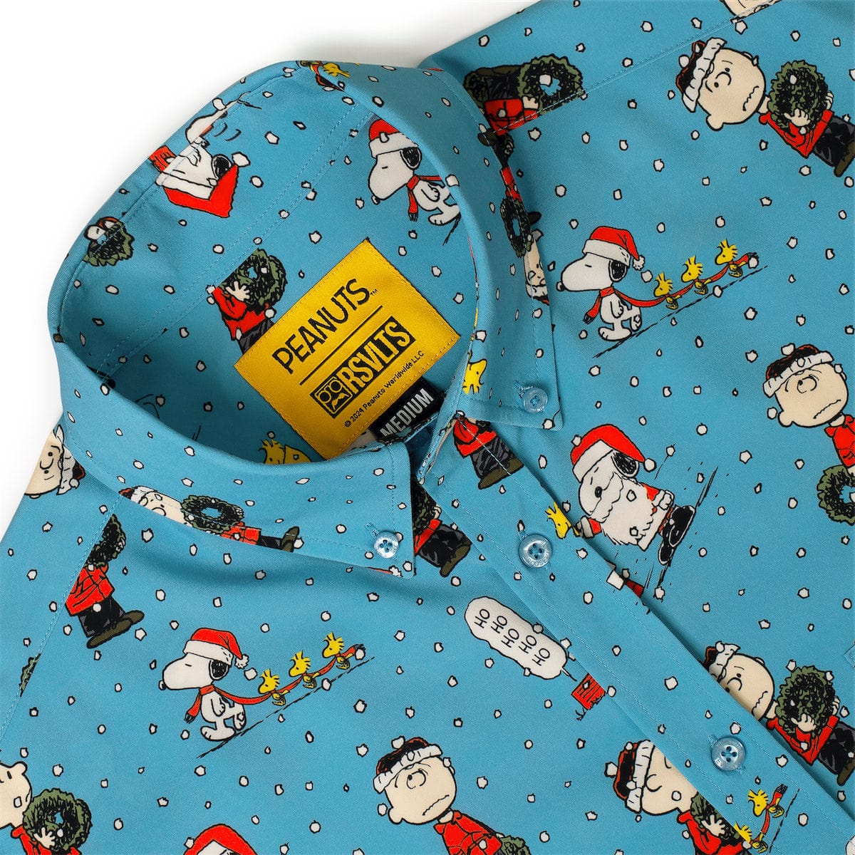 RSVLTS Peanuts "Season’s Griefings" – KUNUFLEX Short Sleeve Shirt-3