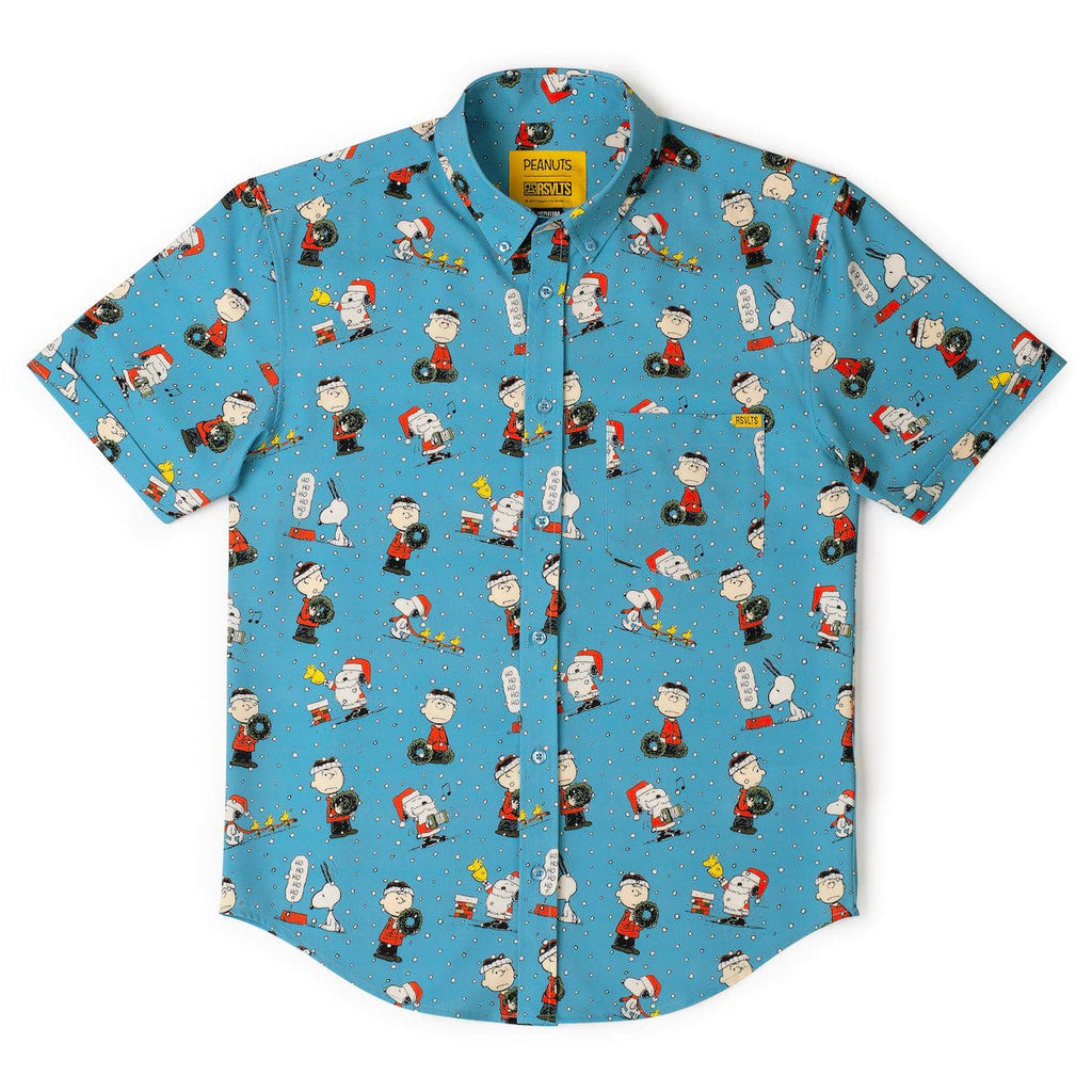 RSVLTS Peanuts "Season’s Griefings" – KUNUFLEX Short Sleeve Shirt