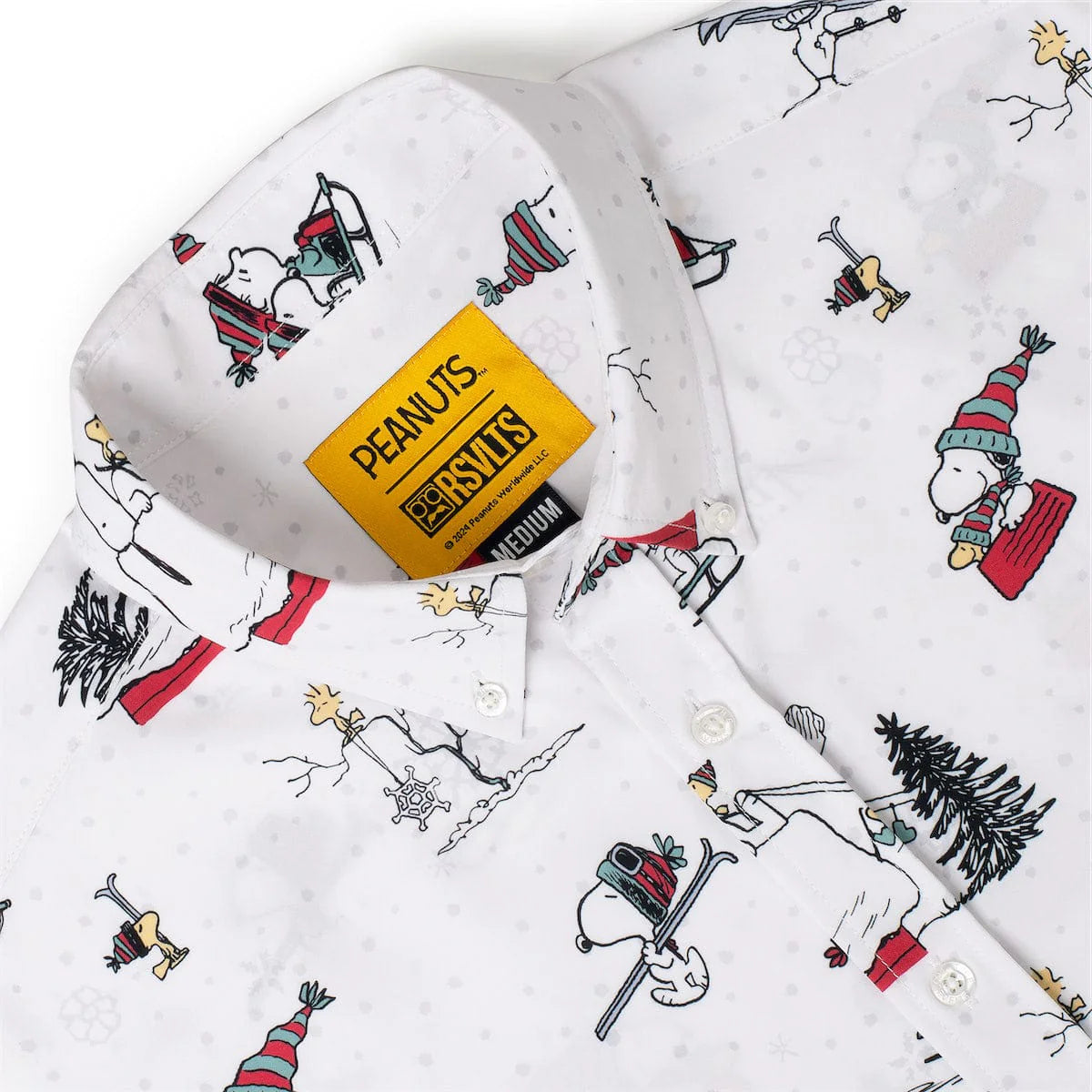 RSVLTS Peanuts "Snow Cool" – KUNUFLEX Short Sleeve Shirt-zoom-4