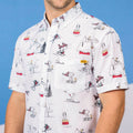RSVLTS Peanuts "Snow Cool" – KUNUFLEX Short Sleeve Shirt