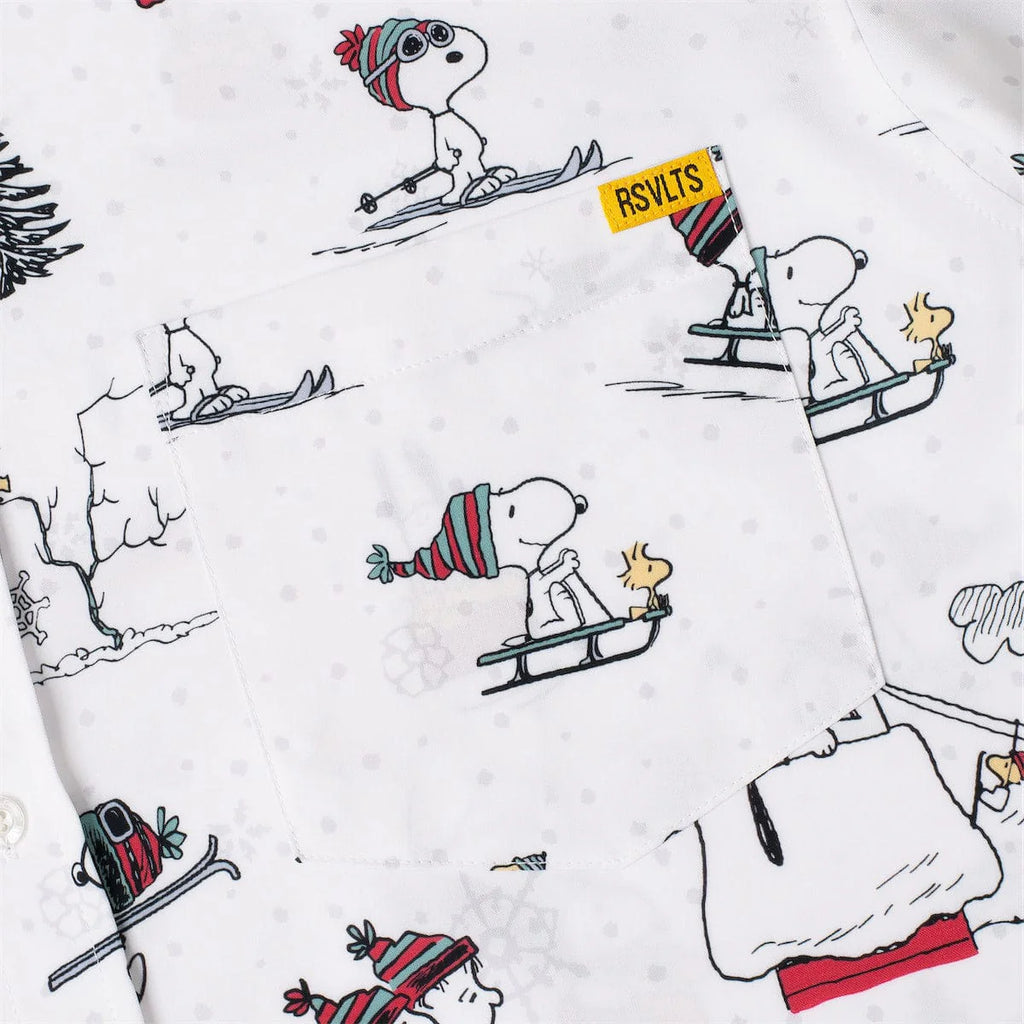 RSVLTS Peanuts "Snow Cool" – KUNUFLEX Short Sleeve Shirt
