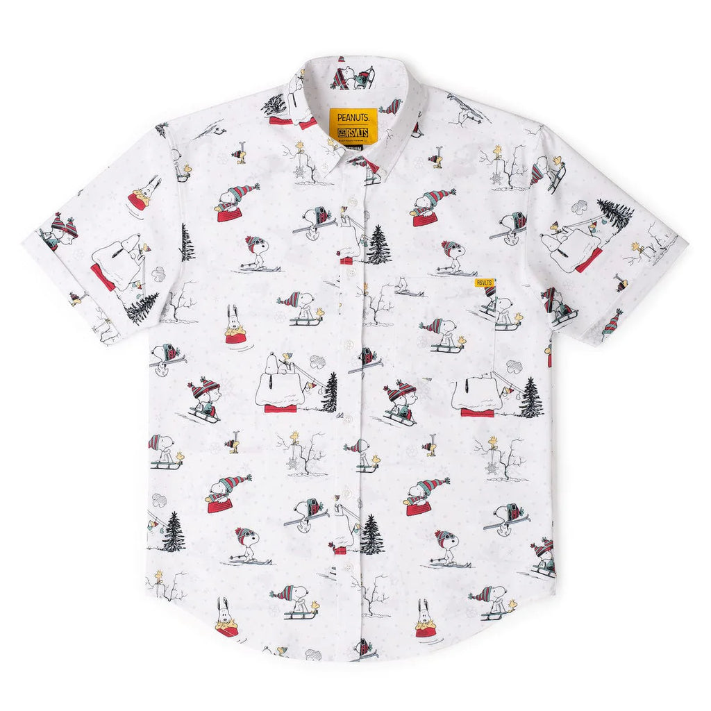RSVLTS Peanuts "Snow Cool" – KUNUFLEX Short Sleeve Shirt