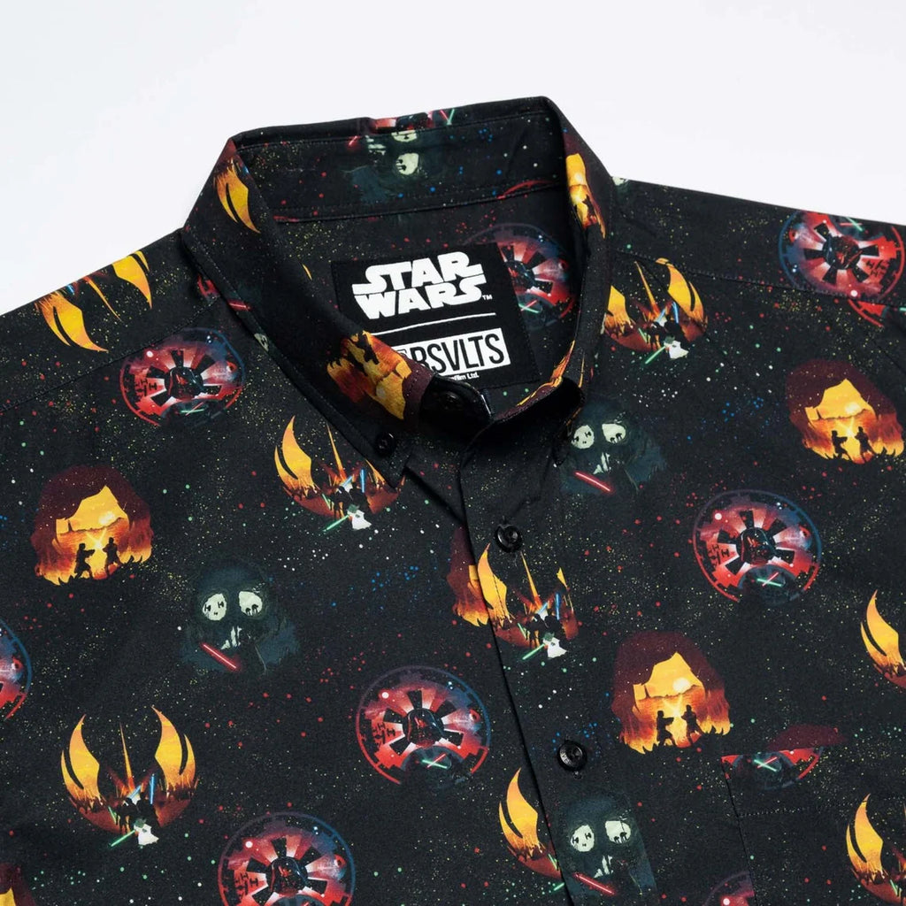RSVLTS star wars Journey to the Dark side KUNUFLEX Short Sleeve Shirt