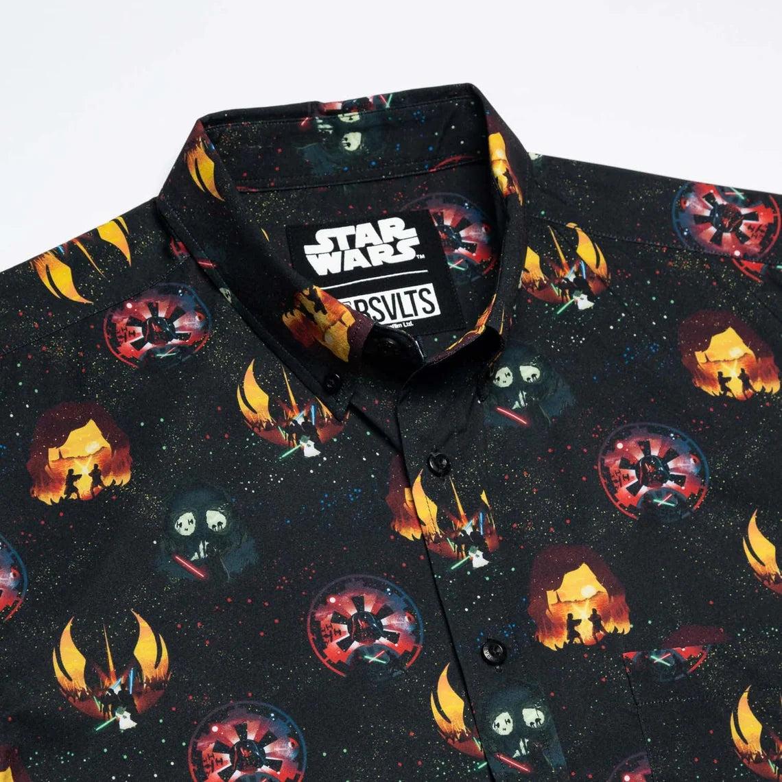 RSVLTS star wars Journey to the Dark side KUNUFLEX Short Sleeve Shirt-3