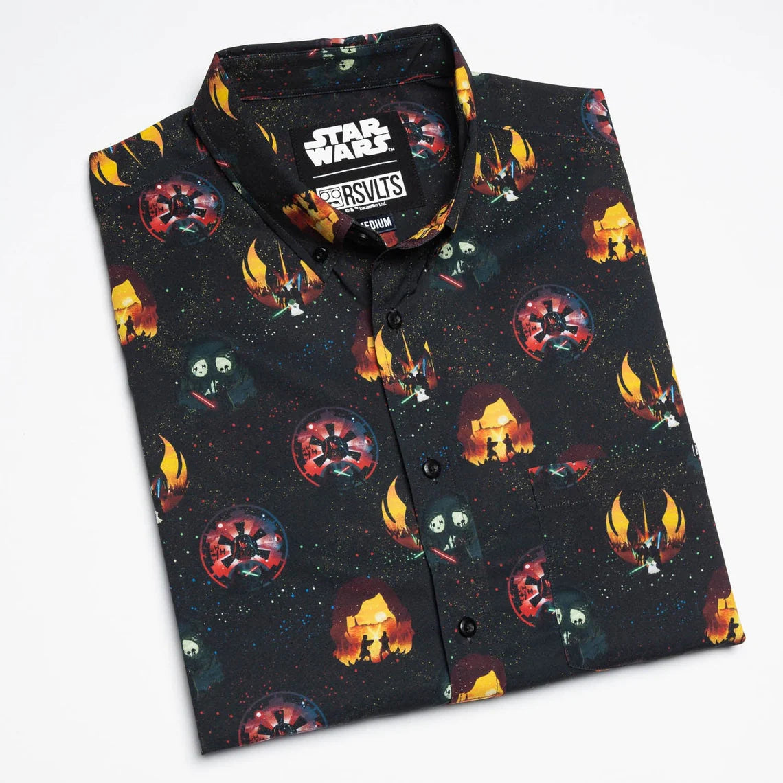 RSVLTS star wars Journey to the Dark side KUNUFLEX Short Sleeve Shirt