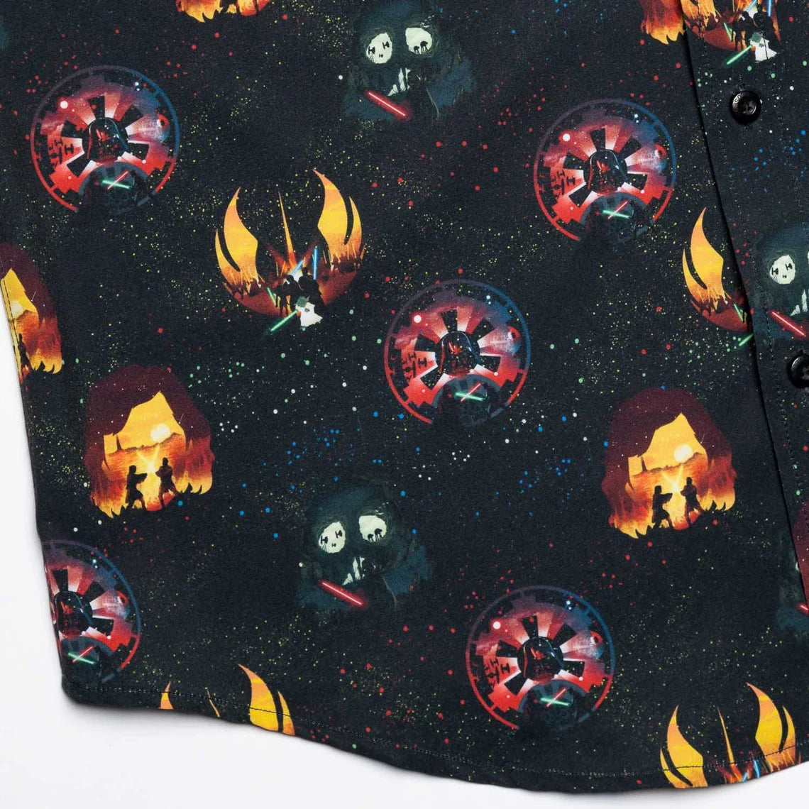 RSVLTS star wars Journey to the Dark side KUNUFLEX Short Sleeve Shirt-12