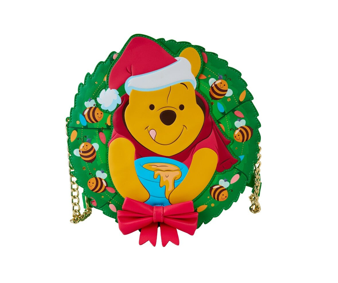 Loungefly Winnie the Pooh Stuck in Wreath Crossbody Bag