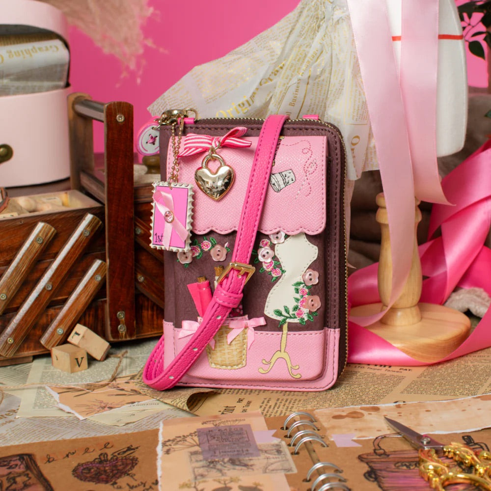 Vendula London Sewing Box Scrapbook Bree Phone Pouch