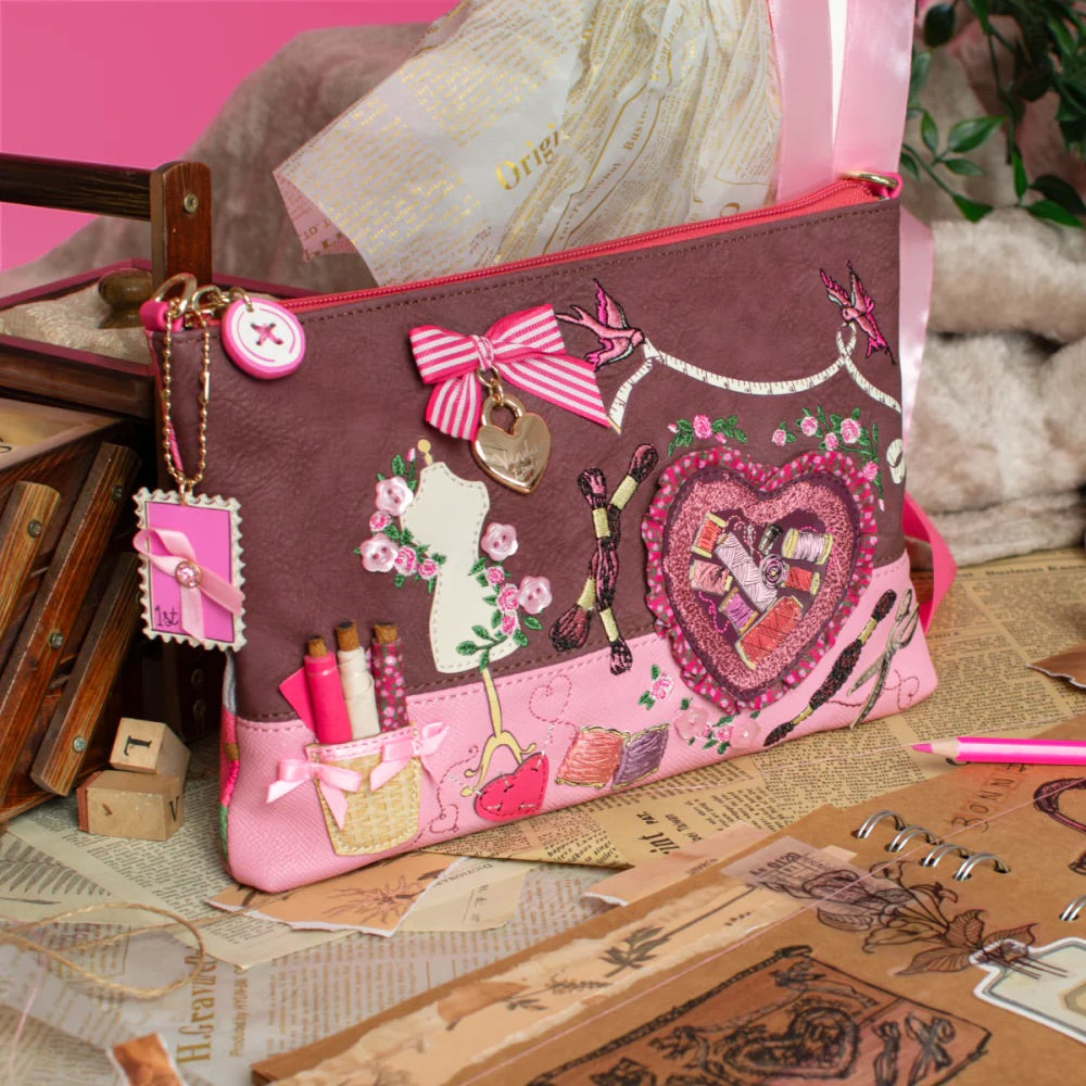Vendula London Sewing Box Scrapbook Kate Bag