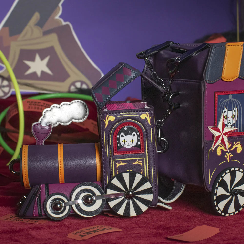 Vendula London Skelecat's Traveling Ghost Circus Train Bag-zoom-9