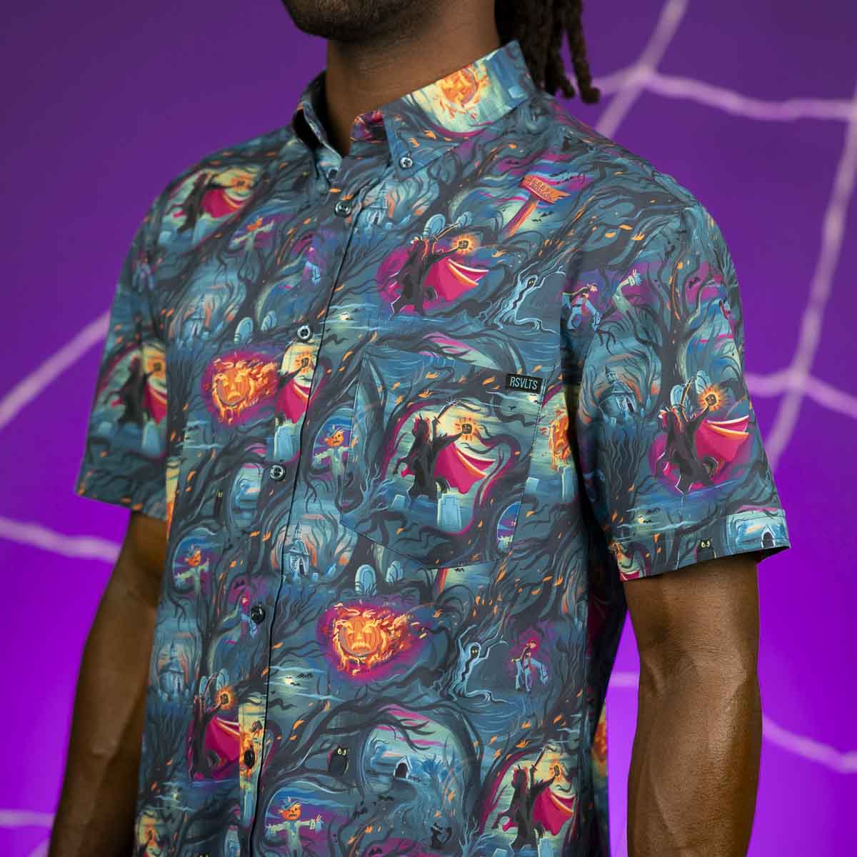RSVLTS Disney "Headless Havoc" – KUNUFLEX Short Sleeve Shirt