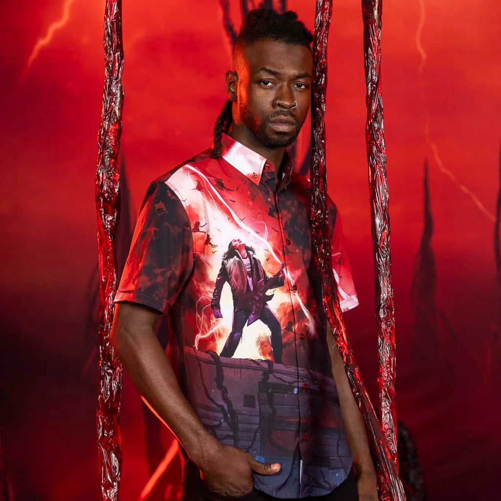 RSVLTS Stranger Things "Most Metal Ever!" – KUNUFLEX Short Sleeve Shirt