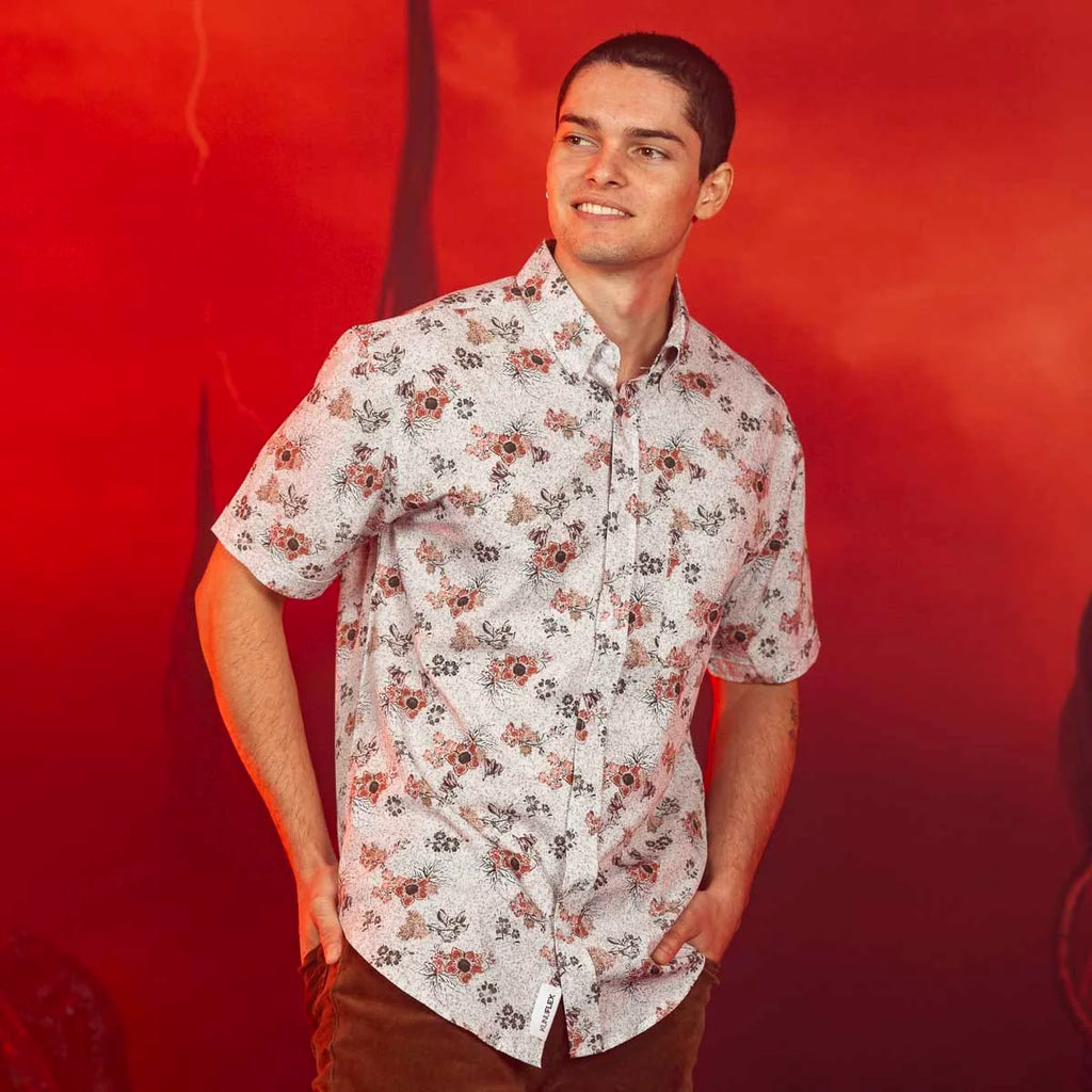 RSVLTS Stranger Things "R... U... N..." – KUNUFLEX Short Sleeve Shirt
