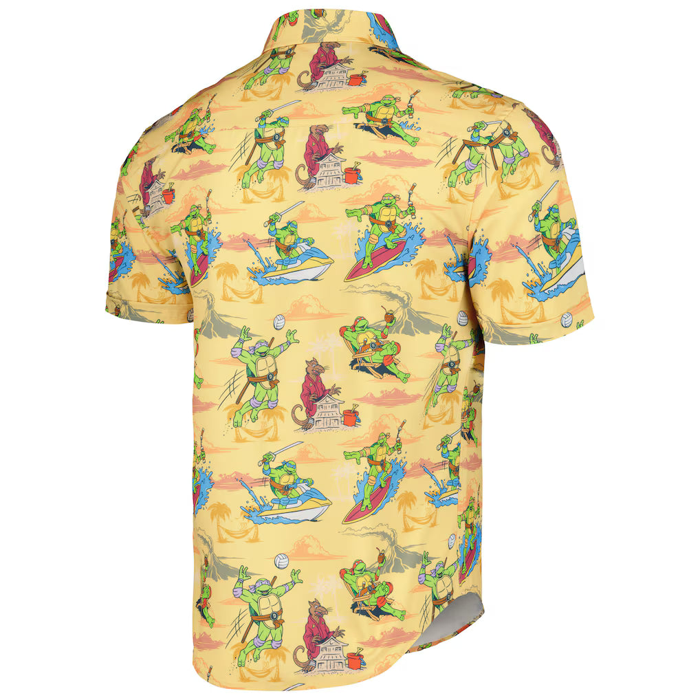 RSVLTS Teenage Mutant Ninja Turtles "Turtlecation" KUNUFLEX Short Sleeve Shirt