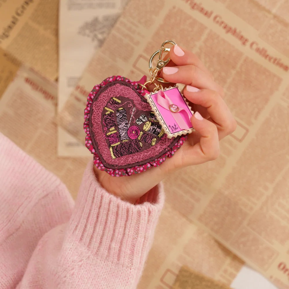 Vendula London Sewing Box Scrapbook Key Charm
