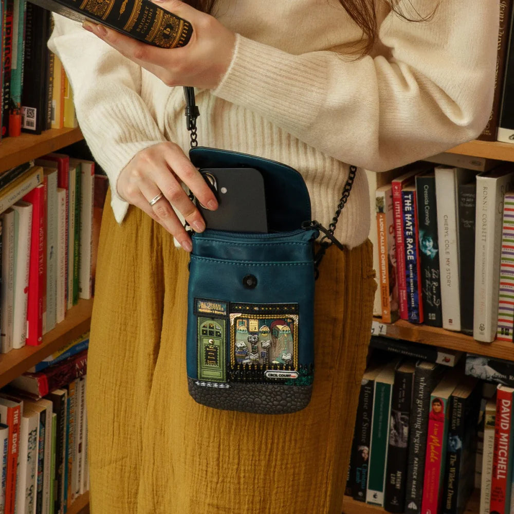 Vendula London Between the Covers Bookbinders Phone Pouch-zoom-12