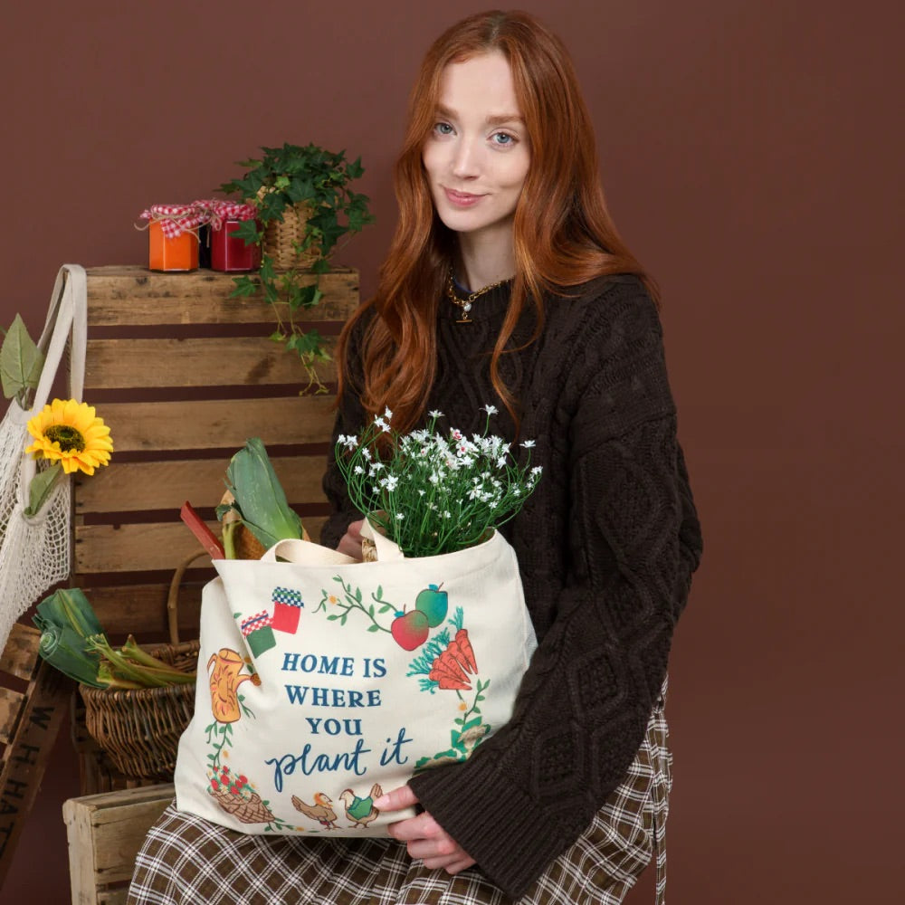 Vendula London Farmhouse Pantry Canvas Tote Bag