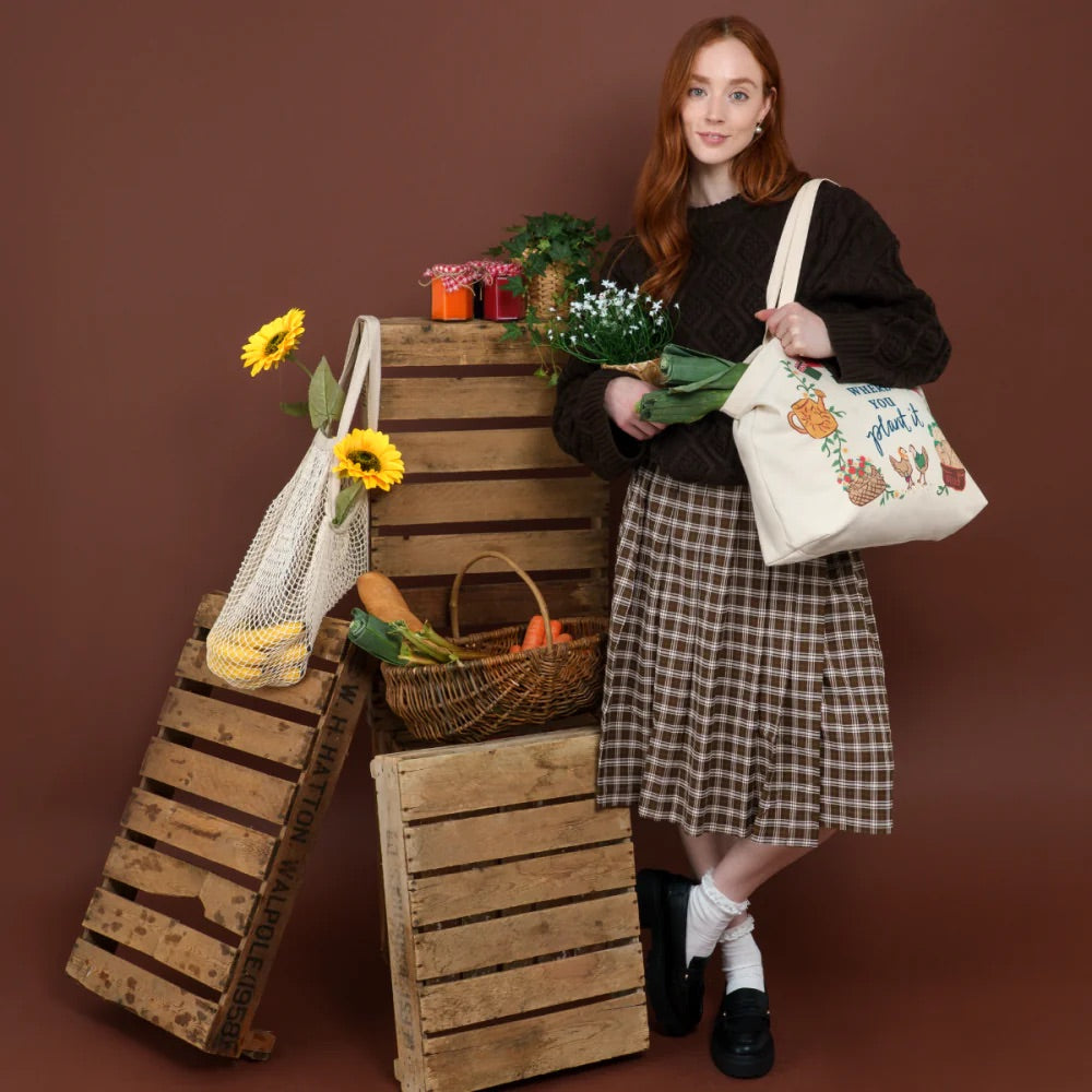 Vendula London Farmhouse Pantry Canvas Tote Bag