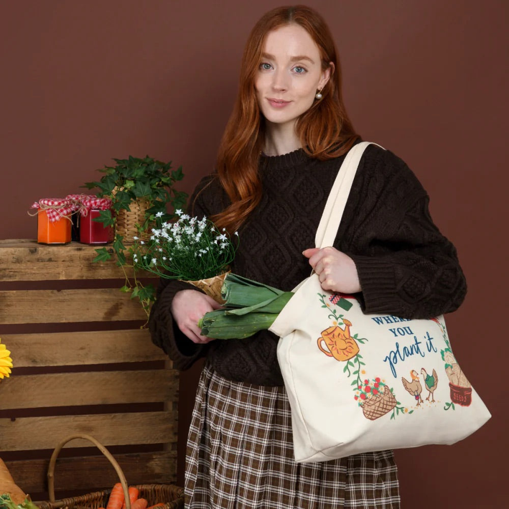 Vendula London Farmhouse Pantry Canvas Tote Bag