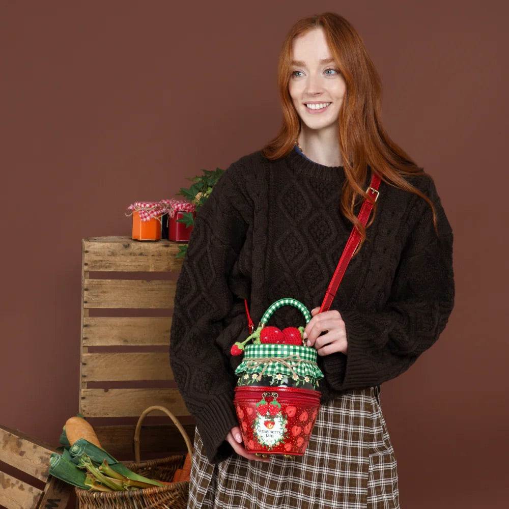 Vendula London Farmhouse Pantry Strawberry Jam Bag