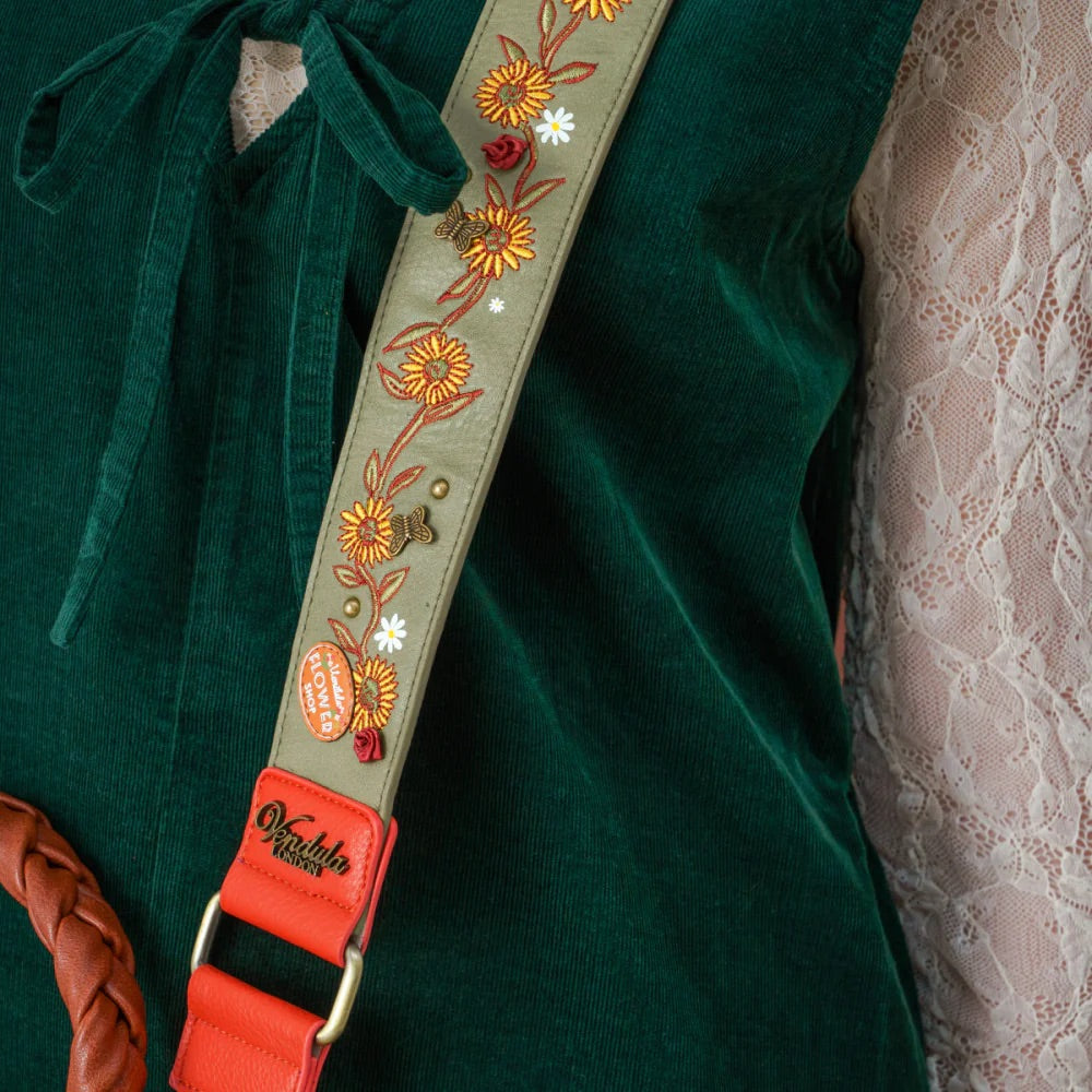 Vendula London Flower Shop Amber Edition Wide Shoulder Strap