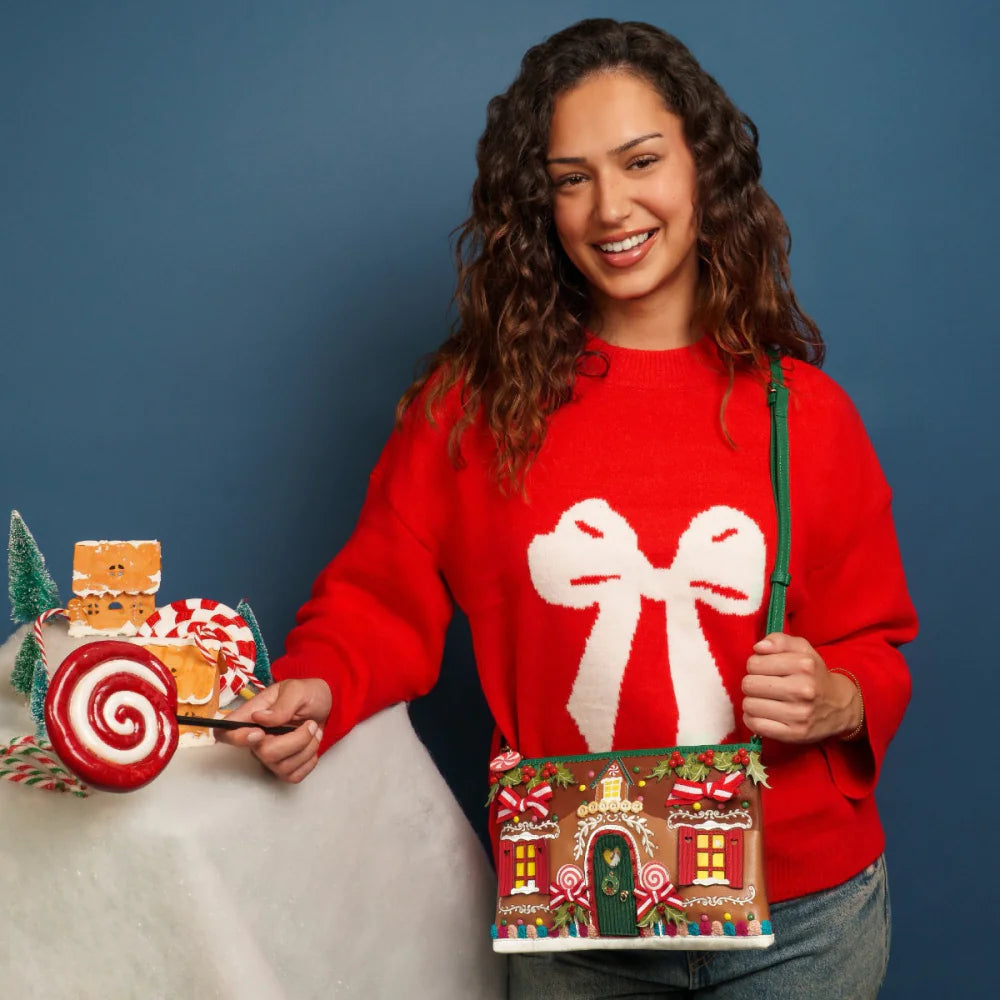 Vendula London Gingerbread Houses Kate Bag-12