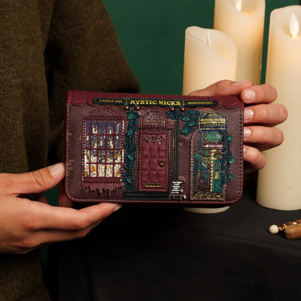 Vendula London Mystic Wicks Candle and Wandmakers Medium Ziparound Wallet-8