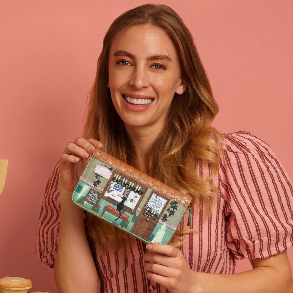 Vendula London Pie Shop Large Ziparound Wallet-zoom-10